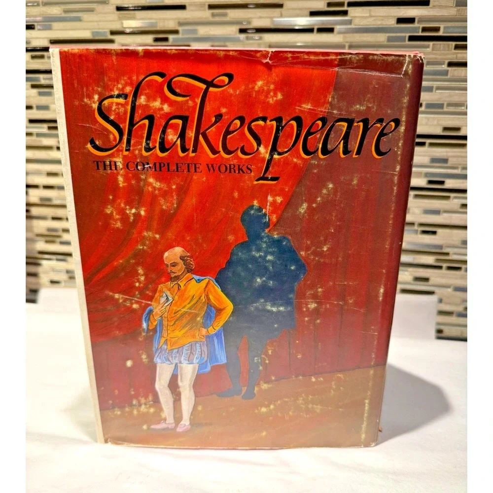RARE! VTG Shakespeare The Complete Works HC Castle Books Sir Paul Harvey Classic